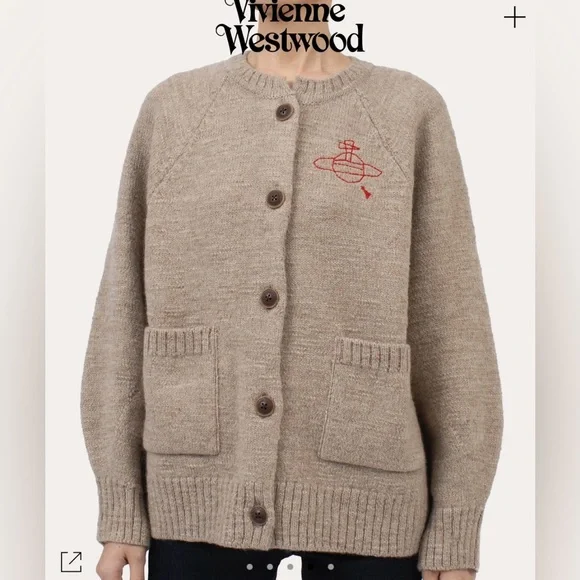 Vivienne Westwood Cardigan with Scarf - Picture 3 of 9